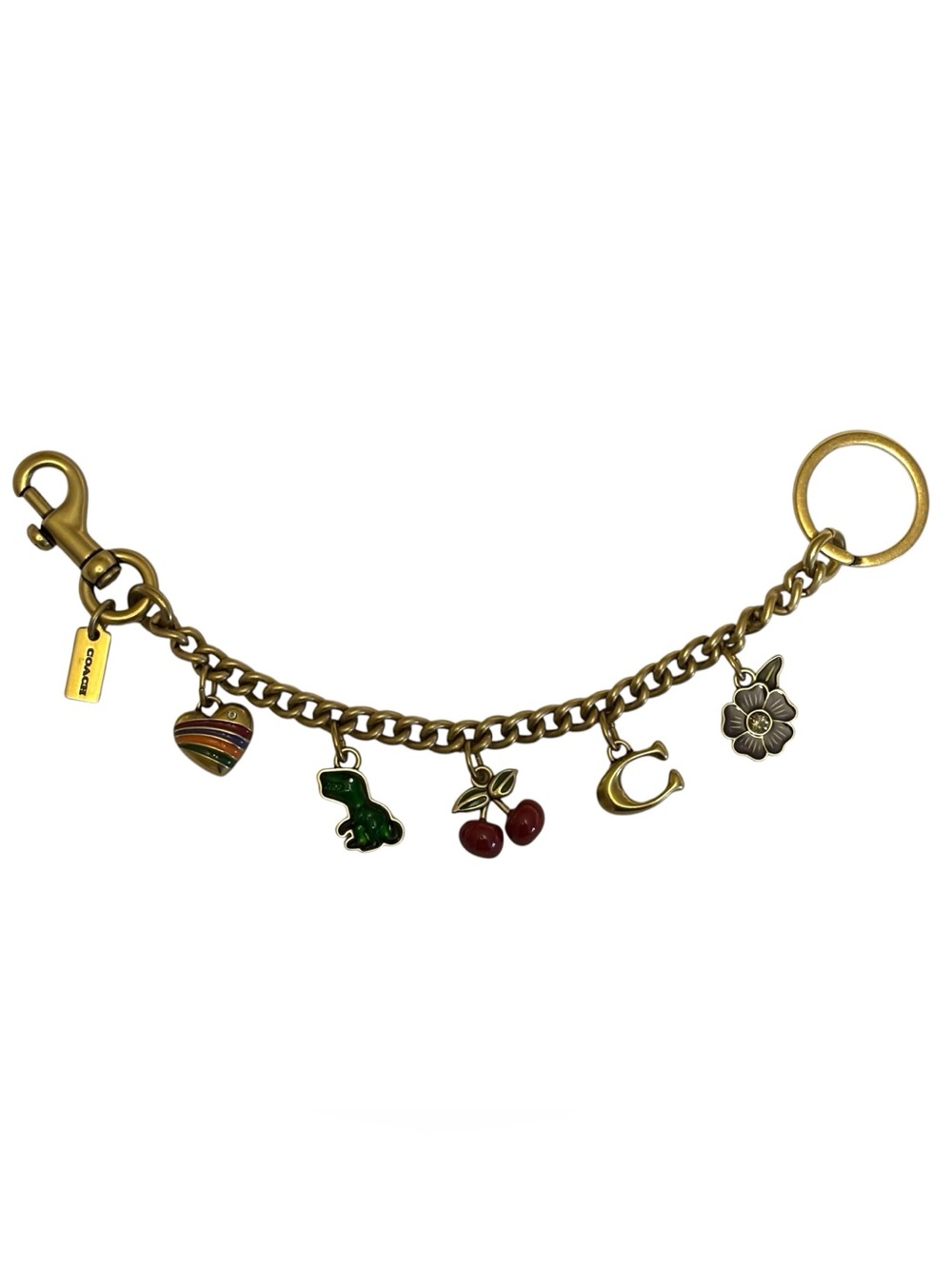 Coach | Motif Chain Bag Charm | NWOT